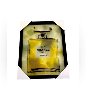 Chanel Designed | Wall Decor | Chanel Paris Parfum Wall Art | Poshmark